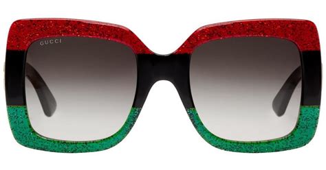 red and green gucci shades|best gucci sunglasses for women.